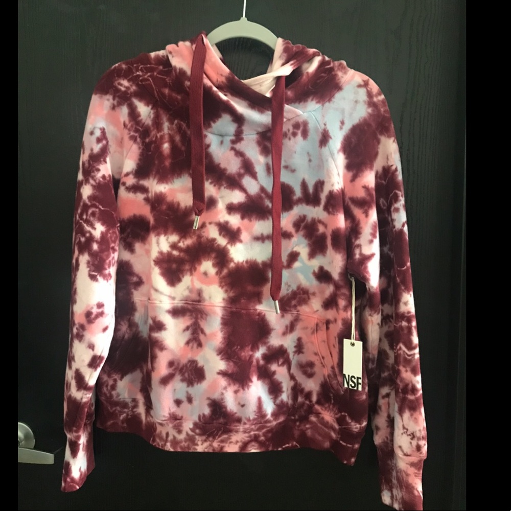 NSF Lisse Hoodie in Sacred Tie Dye size large